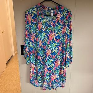 Jules and James printed top